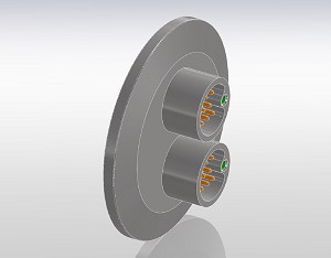Multipin Con Sub-C 9Pin x2  KF 40